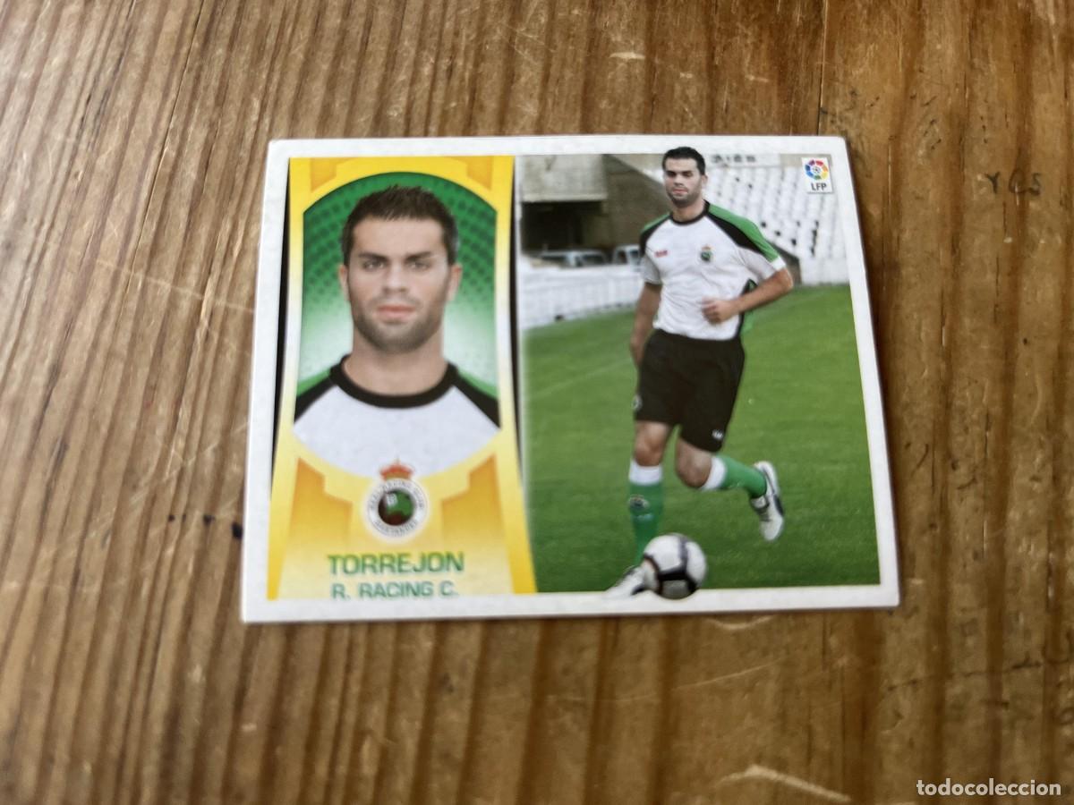 Cromos de f&uacute;tbol: CROMO SIN PEGAR NUNCA PEGADO ALBUM LIGA ESTE 09 10 2009 2010 COLOCA # 6B TORREJON RACING SANTANDER