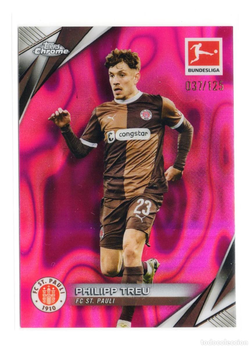 Cromos de f&uacute;tbol: PHILIPP TREU ST. PAULI TOPPS BUNDESLIGA NUMERADA 37/125