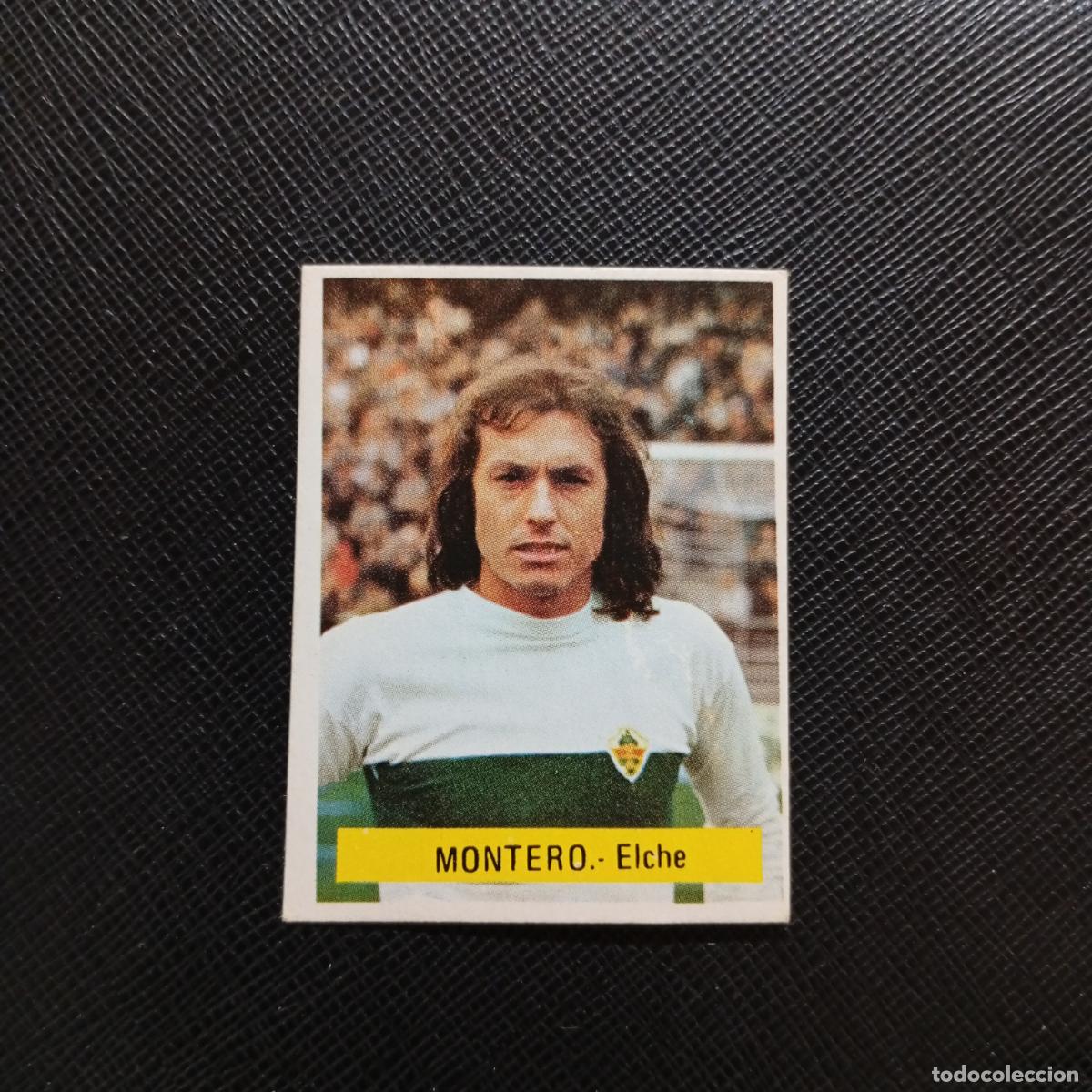 Cromos de f&uacute;tbol: MONTERO ELCHE FINI 1975 1976 CROMO FUTBOL LIGA 75 76 - SIN PEGAR - A70 PG37