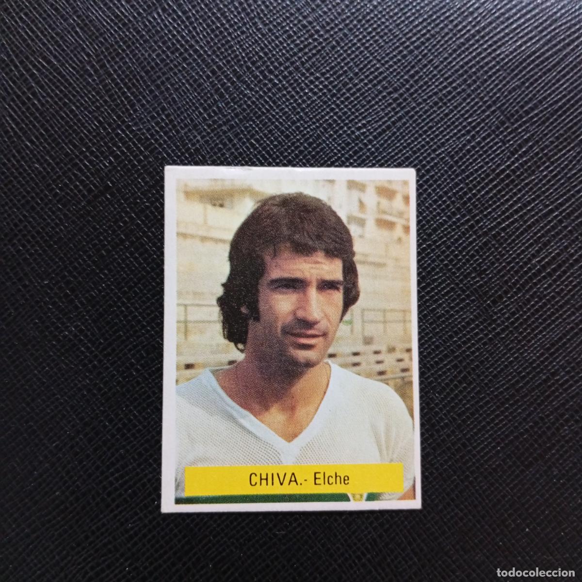 Fu&szlig;ball-Sticker: CHIVA ELCHE FINI 1975 1976 CROMO FUTBOL LIGA 75 76 - SIN PEGAR - A70 PG37
