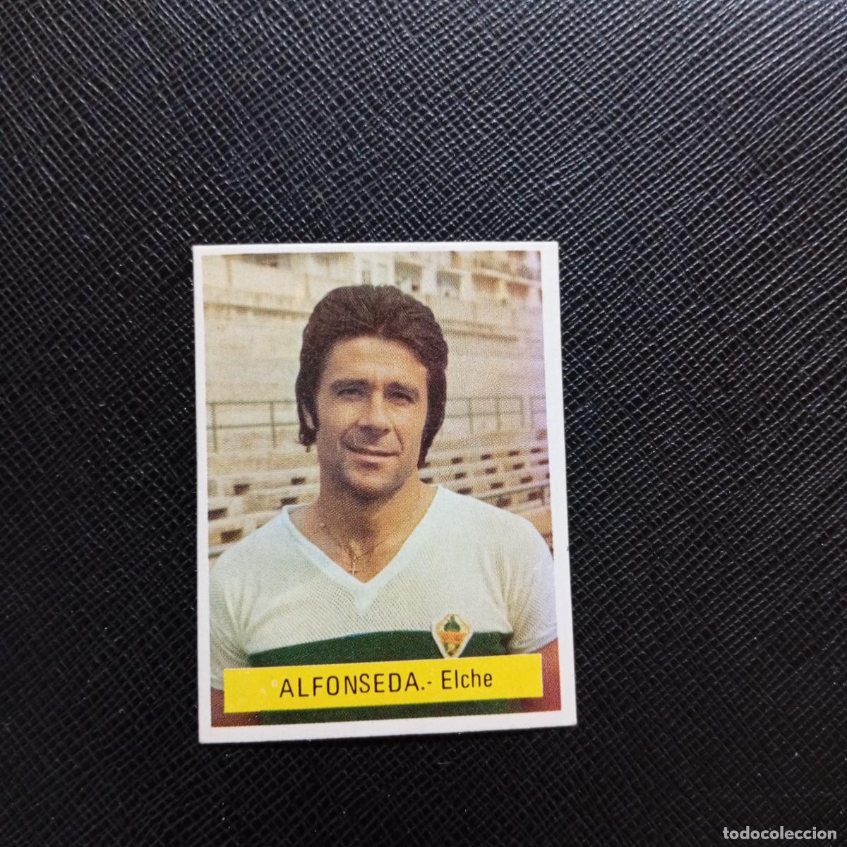 Fu&szlig;ball-Sticker: ALFONSEDA ELCHE FINI 1975 1976 CROMO FUTBOL LIGA 75 76 - SIN PEGAR - A70 PG37