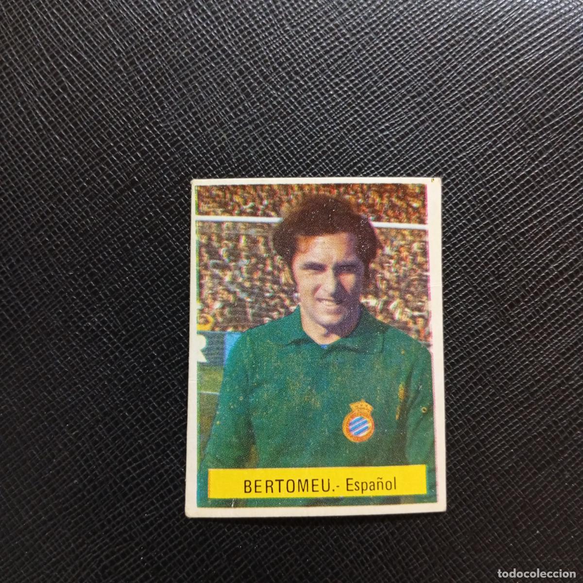 Cromos de f&uacute;tbol: BERTOMEU ESPA&Ntilde;OL FINI 1975 1976 CROMO FUTBOL LIGA 75 76 - SIN PEGAR - A70 PG37