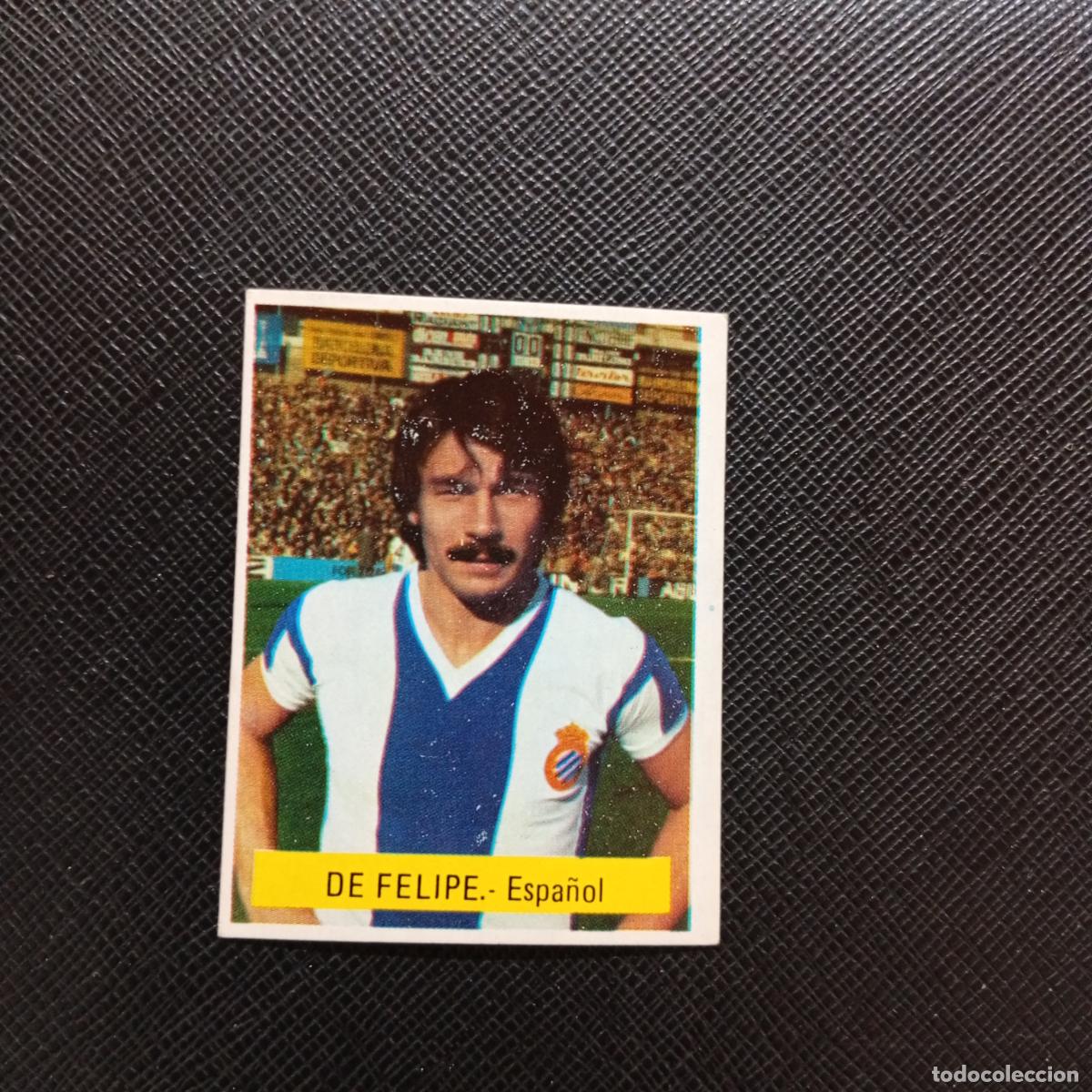 Cromos de f&uacute;tbol: DE FELIPE ESPA&Ntilde;OL FINI 1975 1976 CROMO FUTBOL LIGA 75 76 - SIN PEGAR - A70 PG37