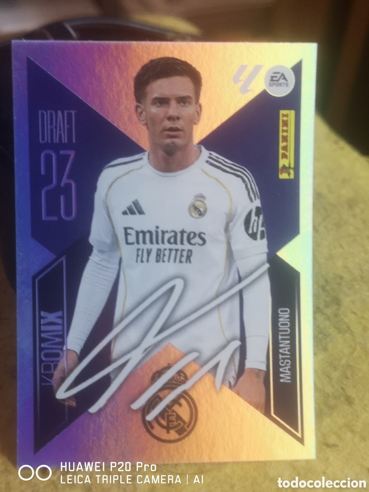 Cromos de f&uacute;tbol: LIGA ESTE 2026 2027 2026 27 DRAFT 23 KROMIX 16 MASTANTUONO