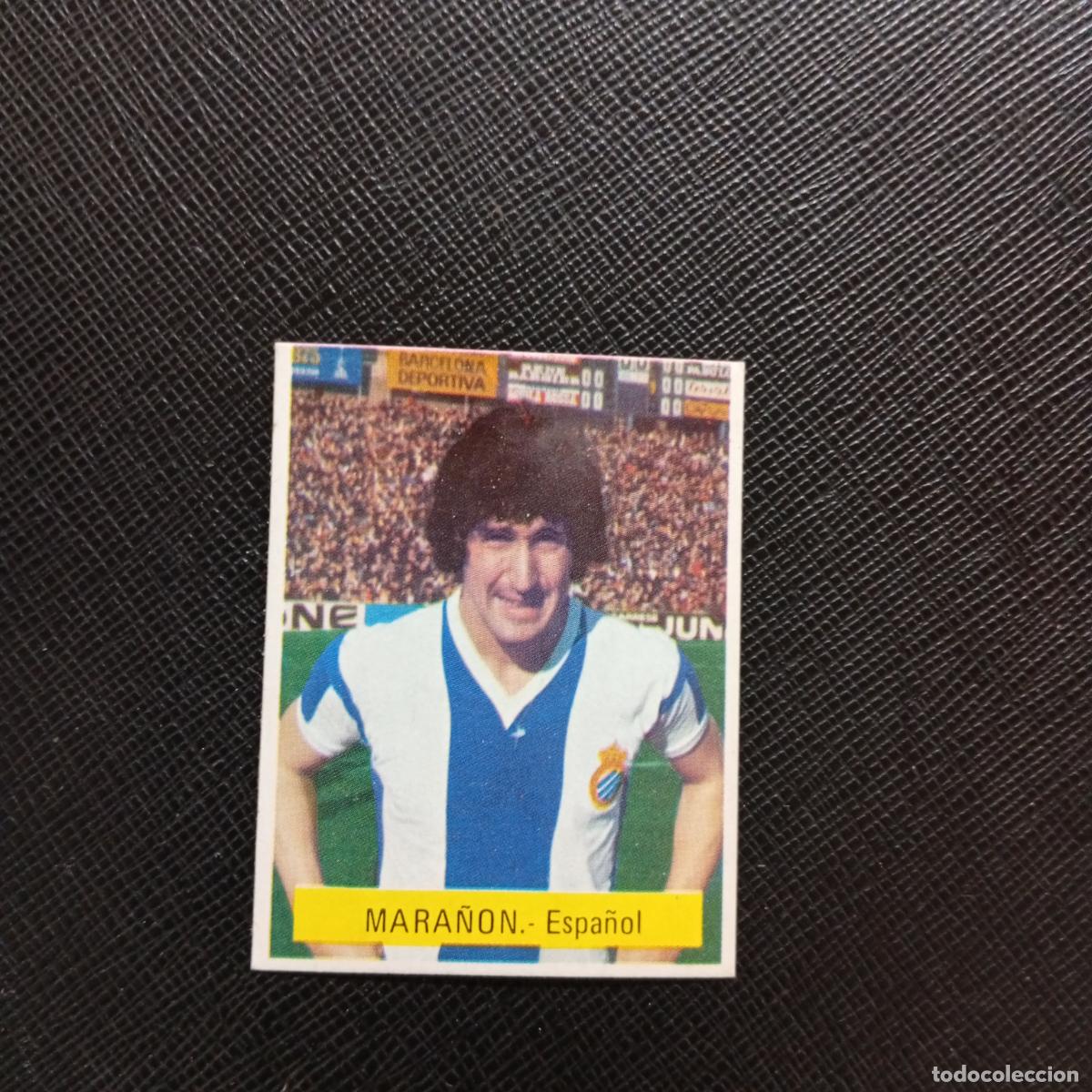 Cromos de f&uacute;tbol: MARA&Ntilde;ON ESPA&Ntilde;OL FINI 1975 1976 CROMO FUTBOL LIGA 75 76 - SIN PEGAR - A70 PG46