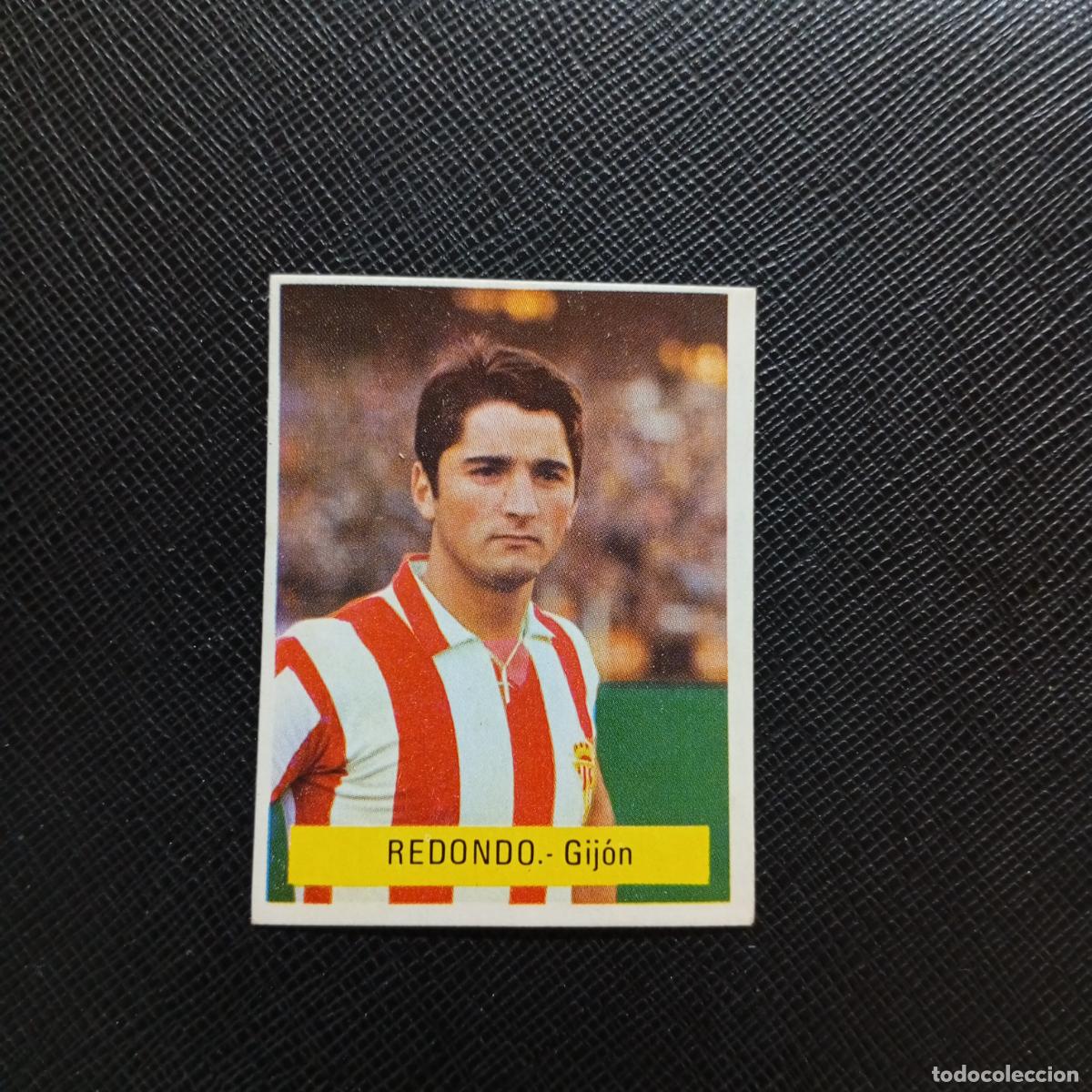 Cromos de f&uacute;tbol: REDONDO SPORTING GIJON FINI 1975 1976 CROMO FUTBOL LIGA 75 76 - SIN PEGAR - A70 PG46