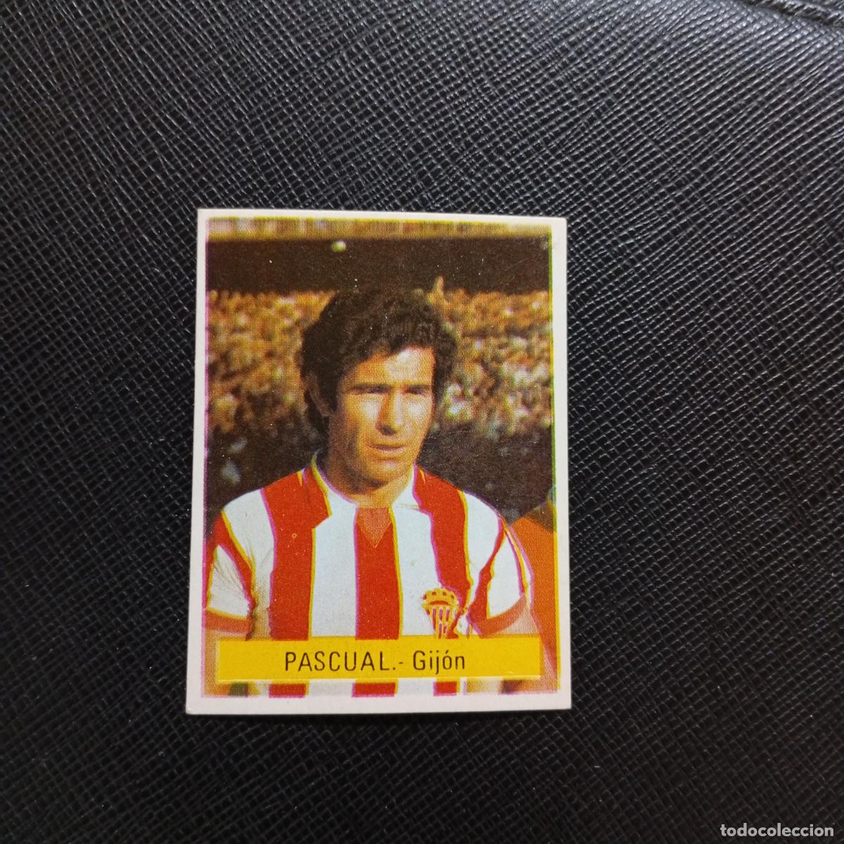 Cromos de f&uacute;tbol: PASCUAL SPORTING GIJON FINI 1975 1976 CROMO FUTBOL LIGA 75 76 - SIN PEGAR - A70 PG55