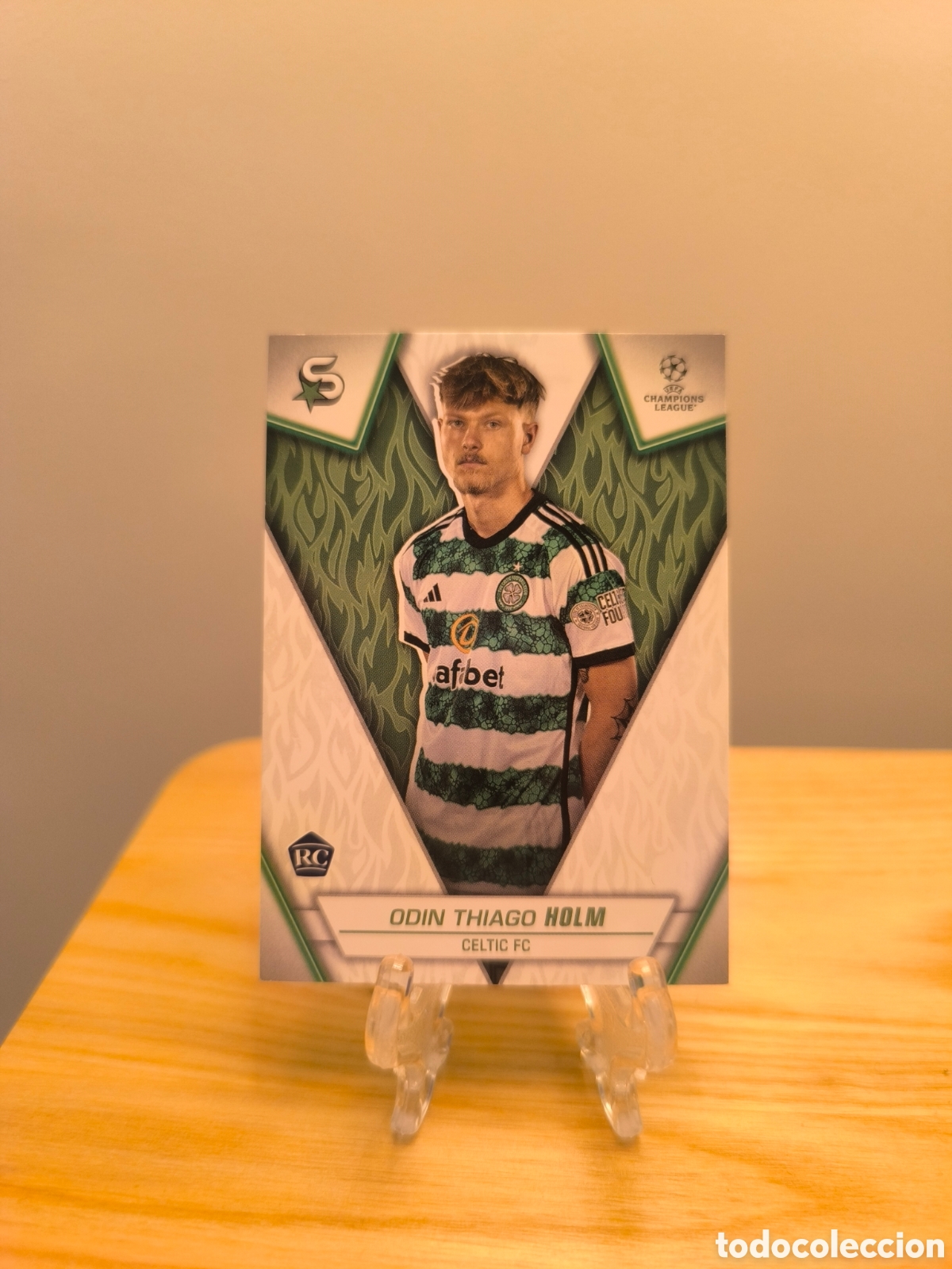 Cartes &agrave; collectionner de Football: Holm RC Topps Superstar Celtic FC
