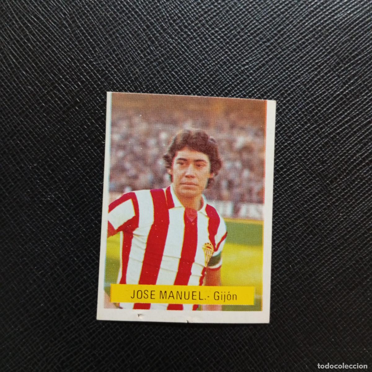 Cromos de f&uacute;tbol: JOSE MANUEL SPORTING GIJON FINI 1975 1976 CROMO FUTBOL LIGA 75 76 - SIN PEGAR - A70 PG55