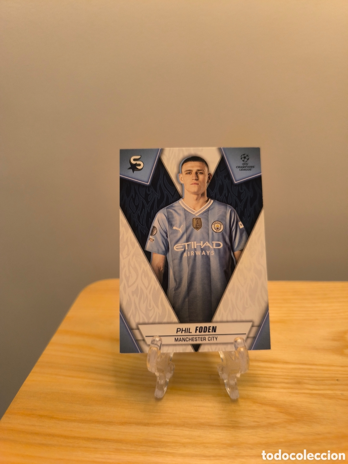 Cartes &agrave; collectionner de Football: Phil Foden Topps Superstar Manchester City