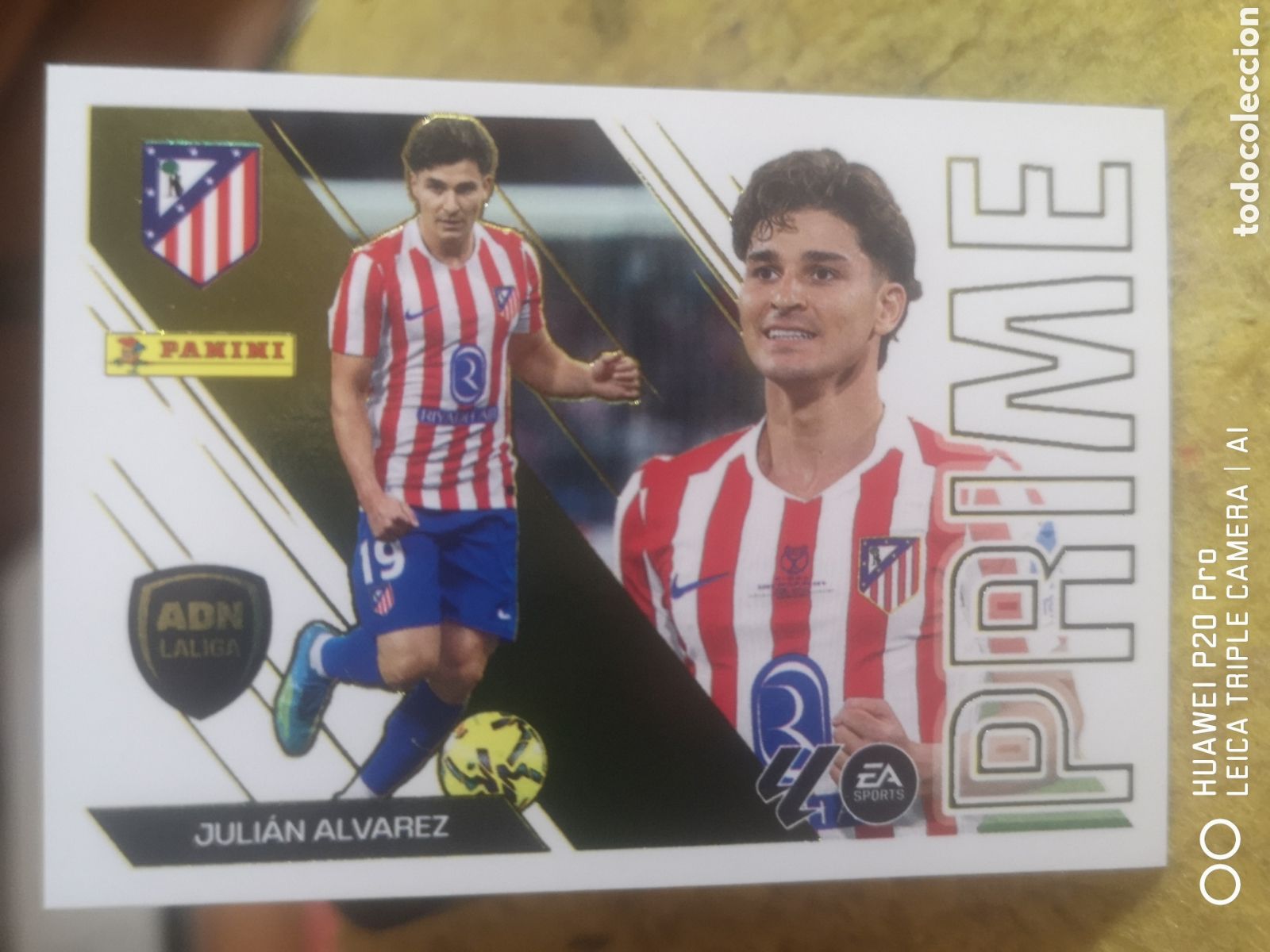 Cromos de f&uacute;tbol: LIGA ESTE 2026 2027 26 27 JULIAN ALVAREZ ADN PRIME 5 ATLETICO DE MADRID