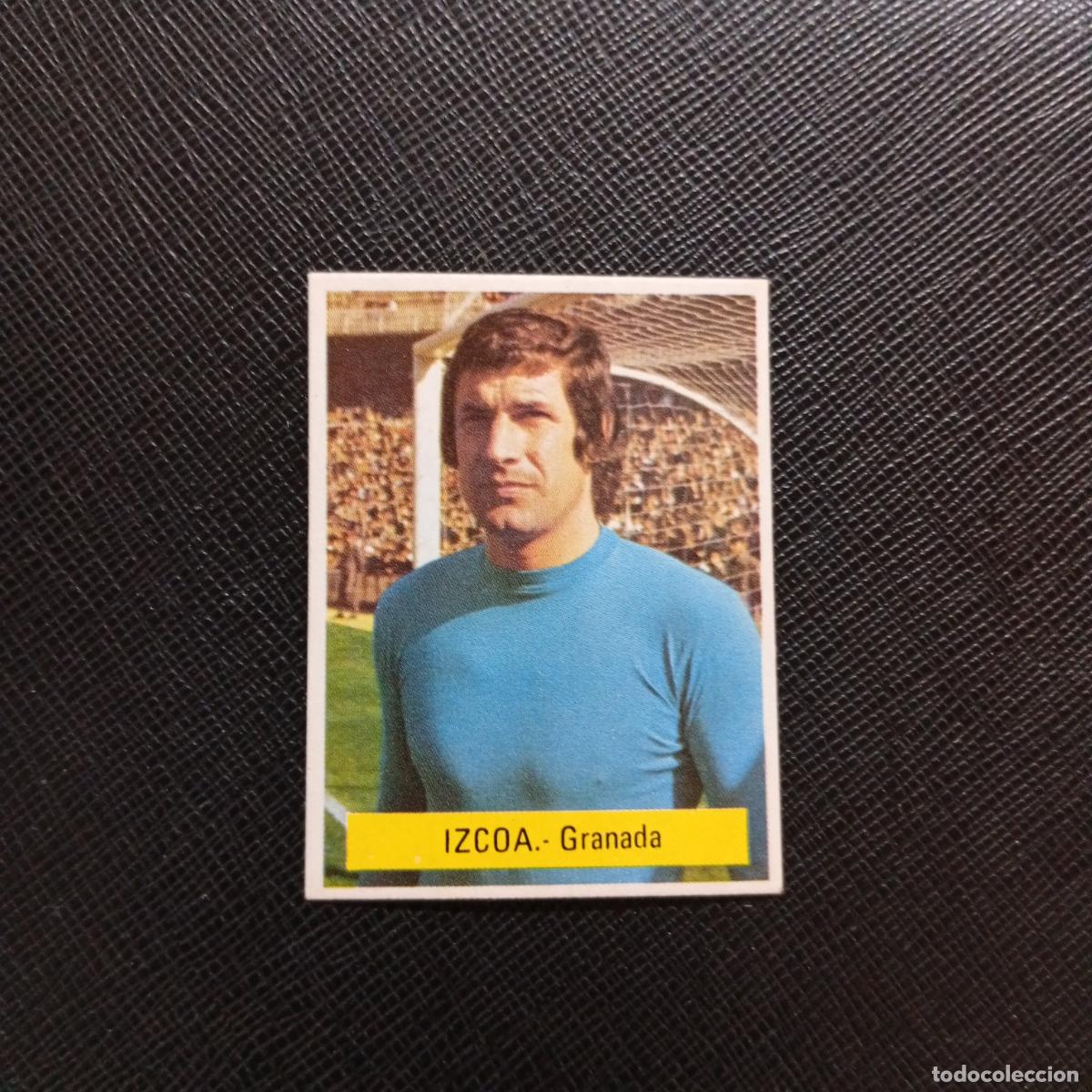 Cromos de f&uacute;tbol: IZCOA GRANADA FINI 1975 1976 CROMO FUTBOL LIGA 75 76 - SIN PEGAR - A70 PG55