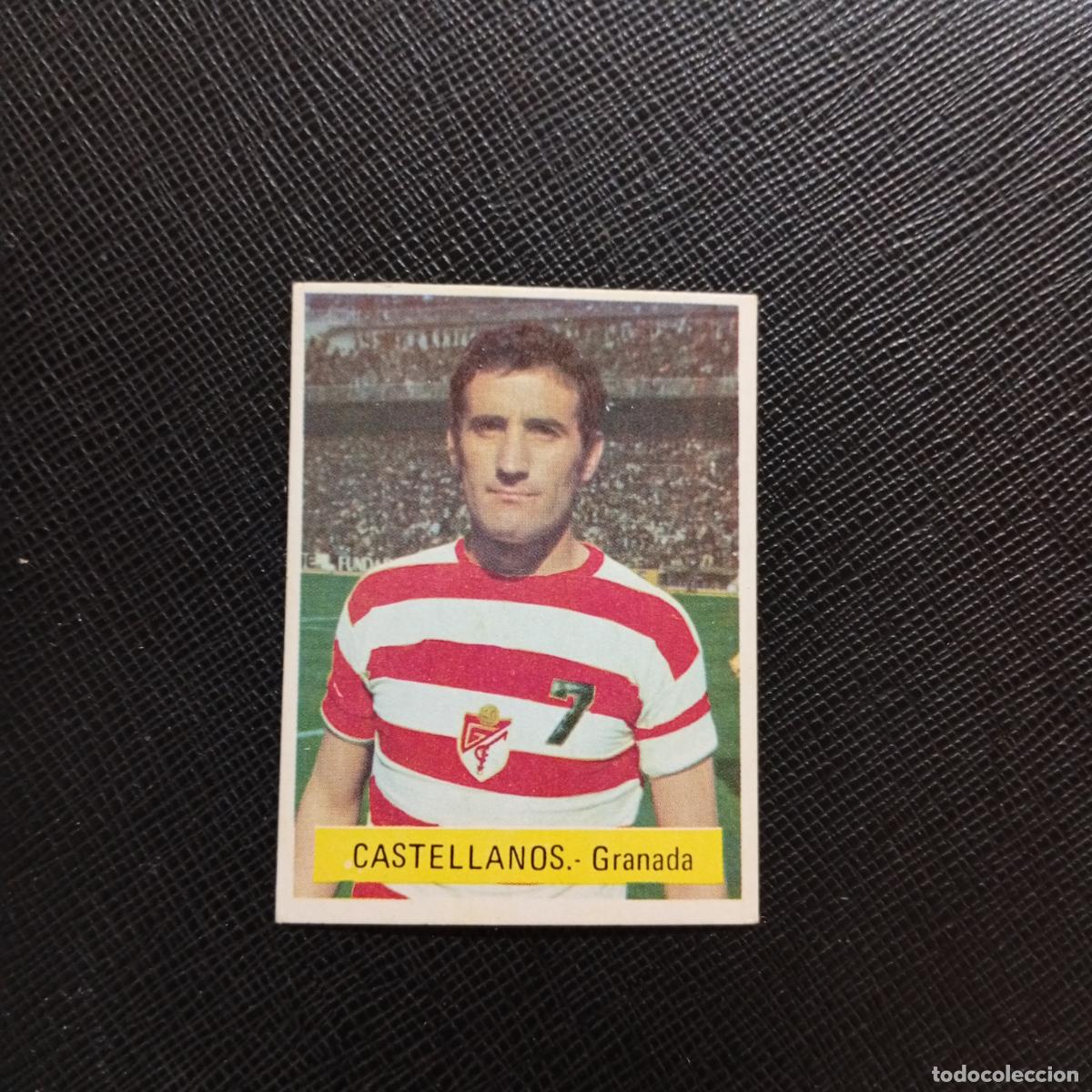 Cromos de f&uacute;tbol: CASTELLANOS GRANADA FINI 1975 1976 CROMO FUTBOL LIGA 75 76 - SIN PEGAR - A70 PG55