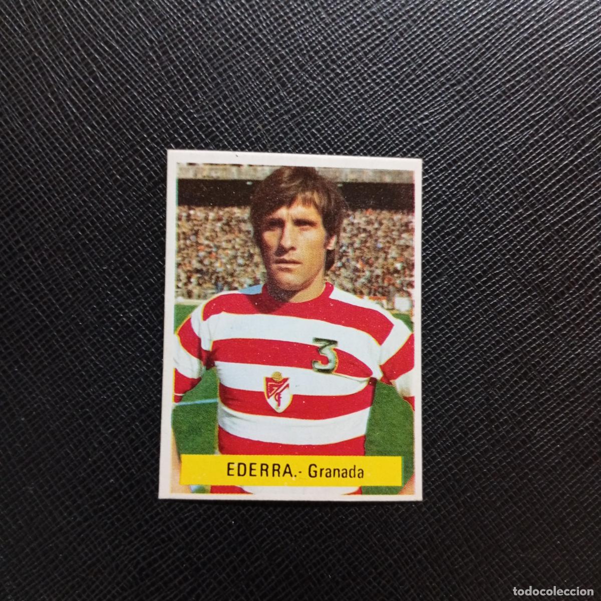 Cromos de f&uacute;tbol: EDERRA GRANADA FINI 1975 1976 CROMO FUTBOL LIGA 75 76 - SIN PEGAR - A70 PG64