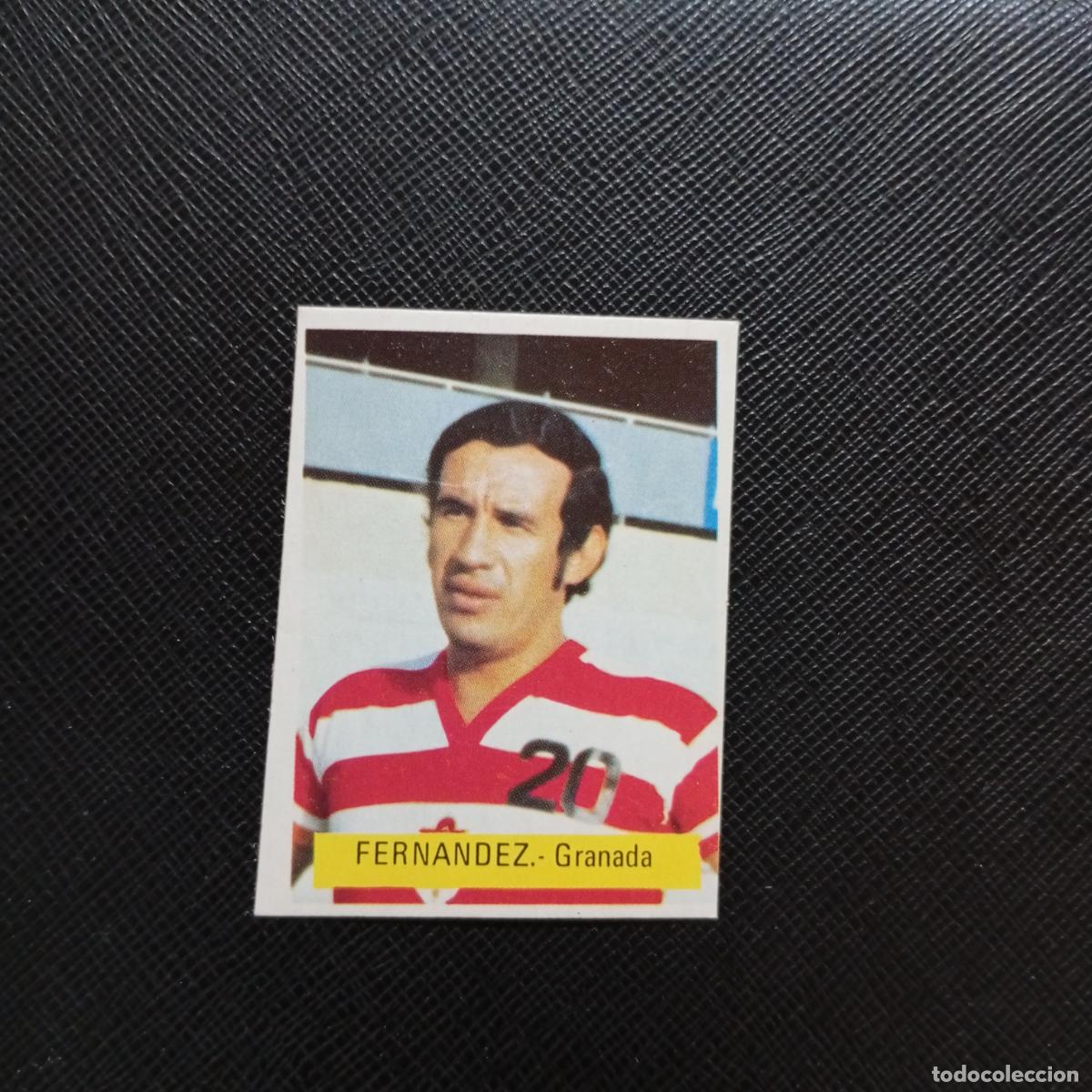 Cromos de f&uacute;tbol: FERNANDEZ GRANADA FINI 1975 1976 CROMO FUTBOL LIGA 75 76 - SIN PEGAR - A70 PG64