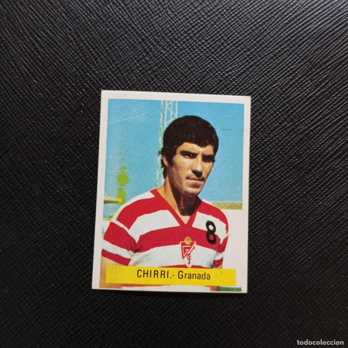 Cromos de f&uacute;tbol: CHIRRI GRANADA FINI 1975 1976 CROMO FUTBOL LIGA 75 76 - SIN PEGAR - A70 PG64