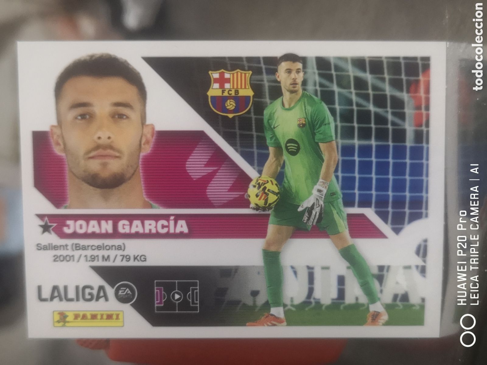 Cromos de f&uacute;tbol: LIGA ESTE 2026 2027 26 27 JOAN GARCIA 3 BARCELONA
