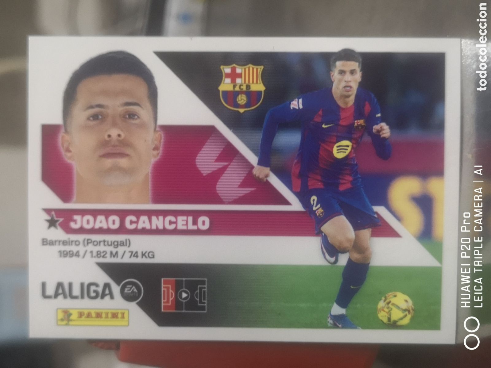 Cromos de f&uacute;tbol: LIGA ESTE 2026 2027 26 27 JOAO CANCELO 9 BARCELONA