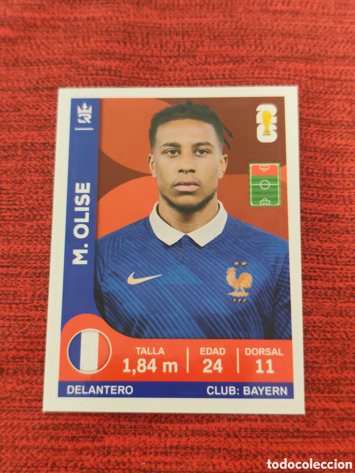 Football Stickers: 399 OLISE FRANCIA MUNDIAL 2026 EDITORIAL TRES REYES