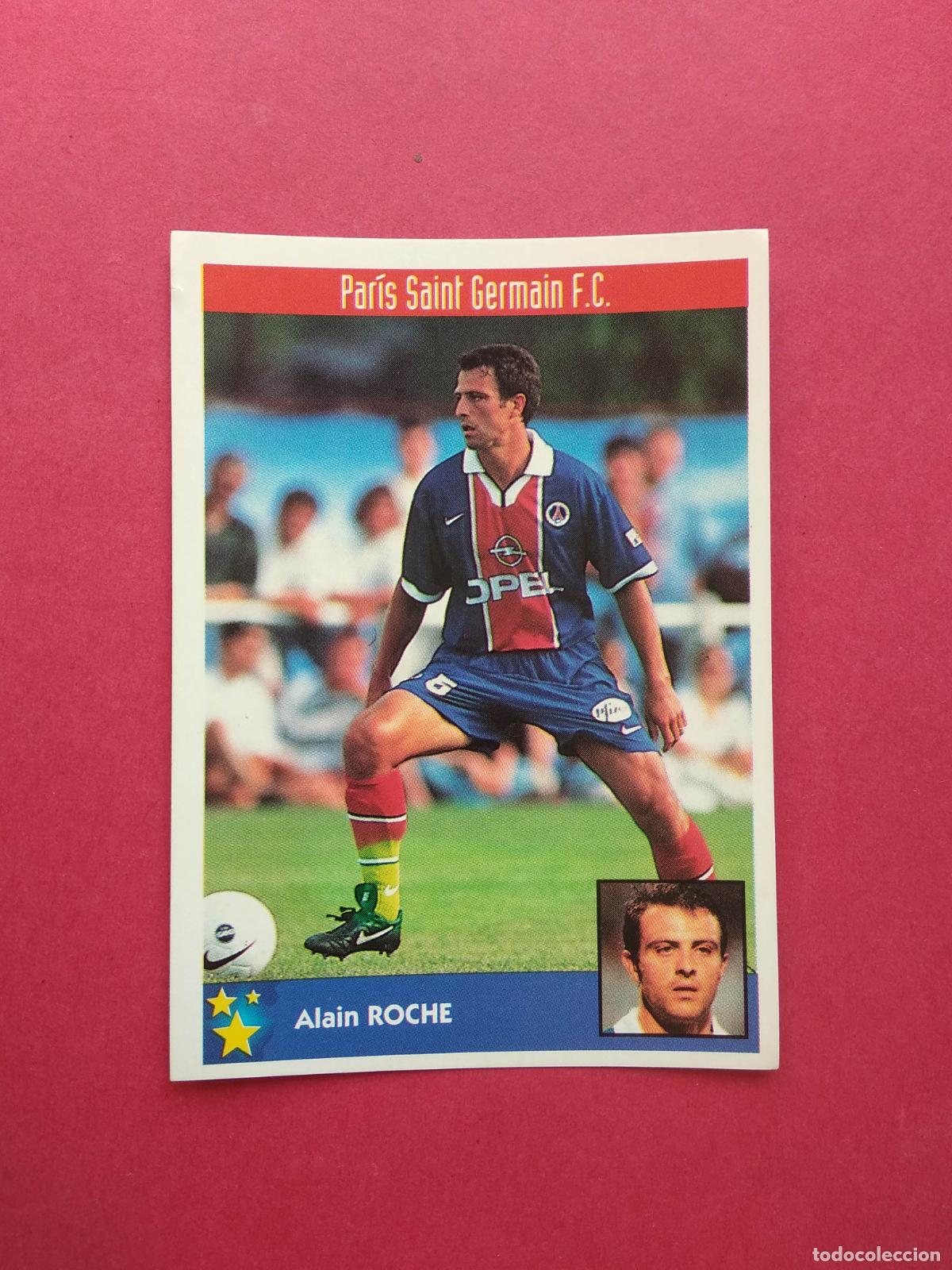 Cromos de f&uacute;tbol: PANINI LOS MEJORES EQUIPOS DE EUROPA 97 98 1997 1998 PARIS SAINT GERMAIN PSG N&ordm; 195 ROCHE