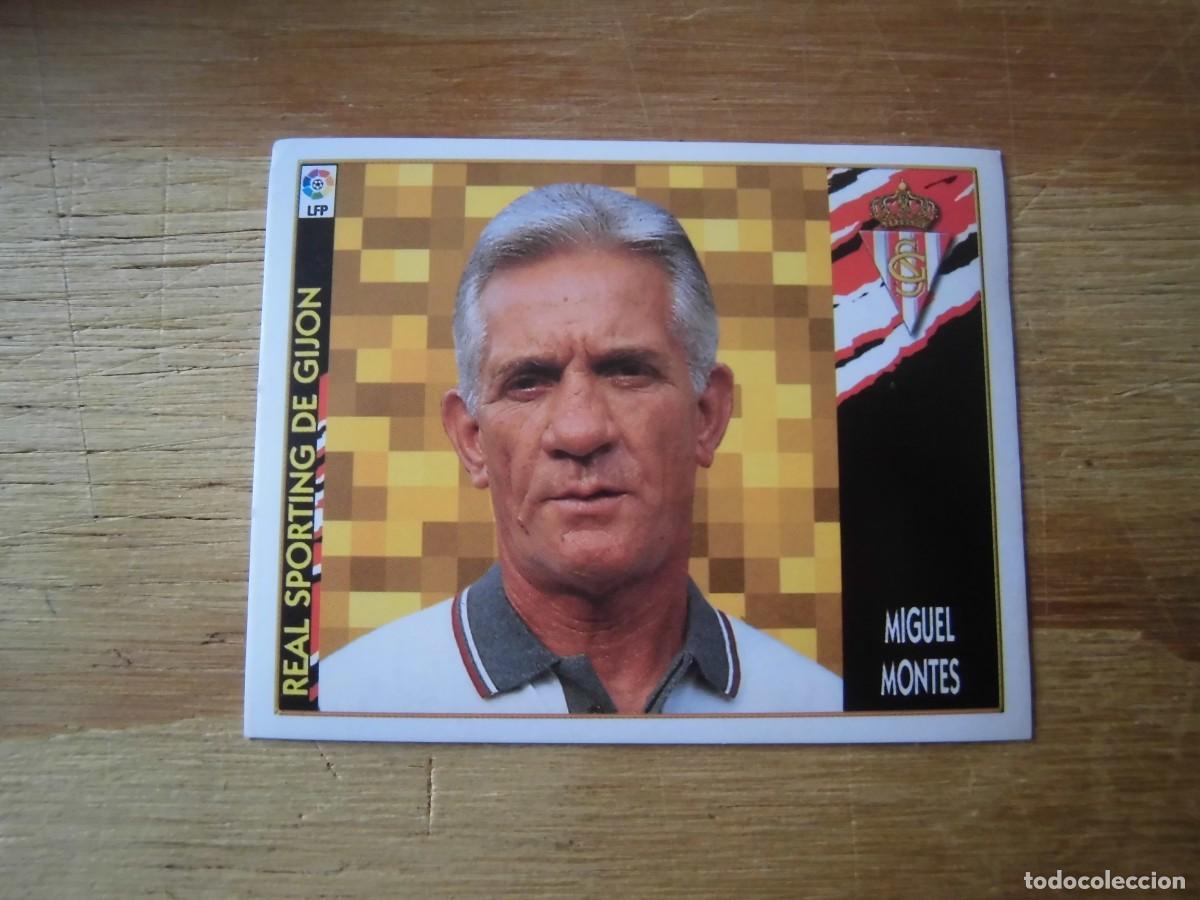 Cromos de f&uacute;tbol: MIGUEL MONTES ENTRENADOR SPORTING DE GIJ&Oacute;N LIGA 97-98 COLECCIONES ESTE NUEVO DE SOBRE