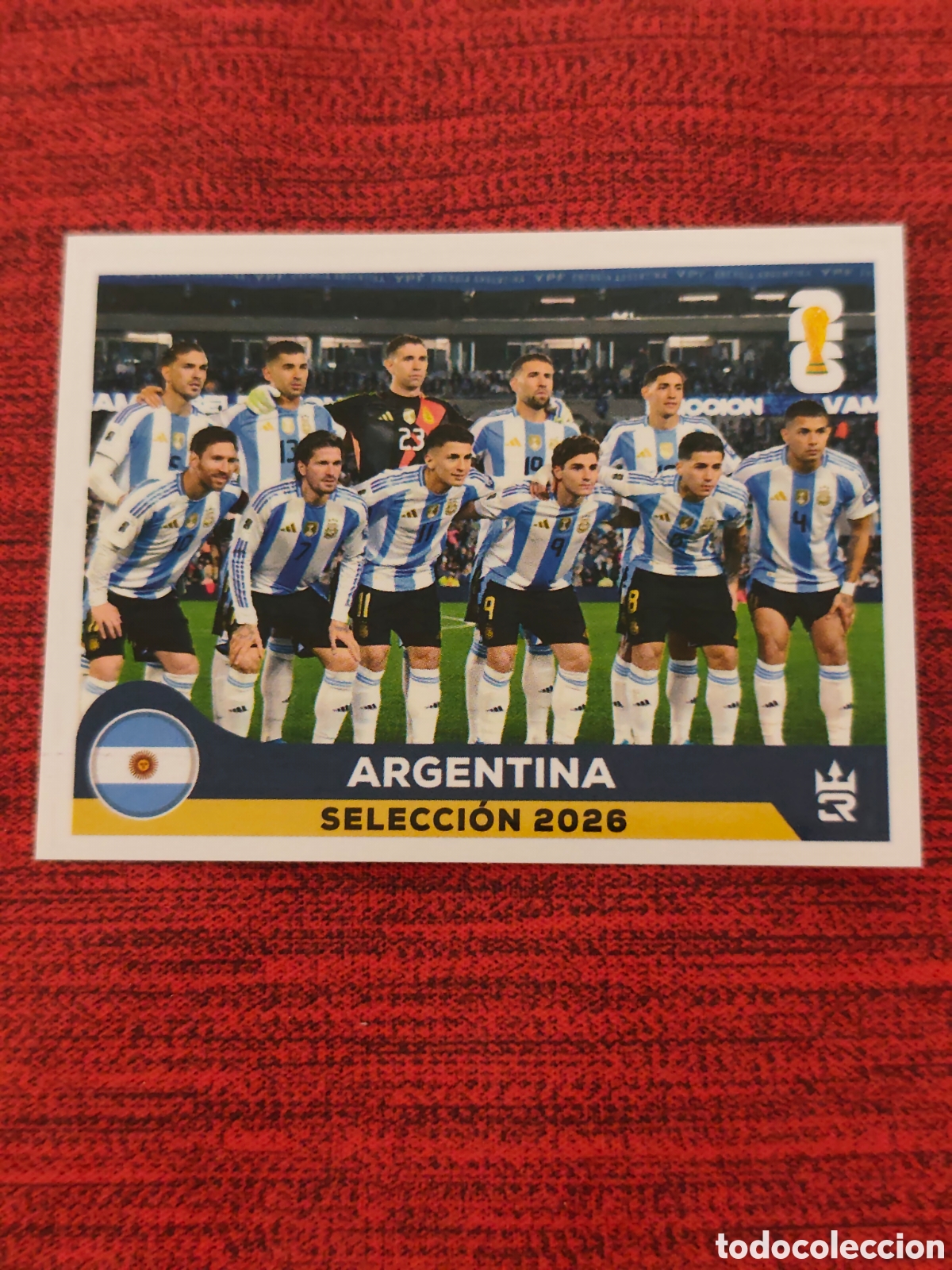 Figurine di Calcio: 431 MESSI ARGENTINA SELECCI&Oacute;N MUNDIAL 2026 EDITORIAL TRES REYES