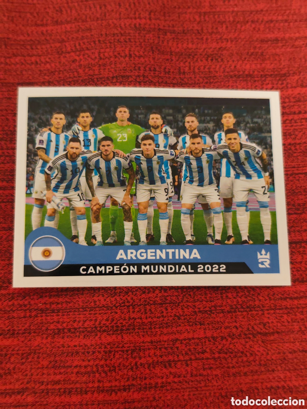 Figurine di Calcio: 580 MESSI ARGENTINA CAMPE&Oacute;N MUNDIAL 2022 MUNDIAL 2026 EDITORIAL TRES REYES