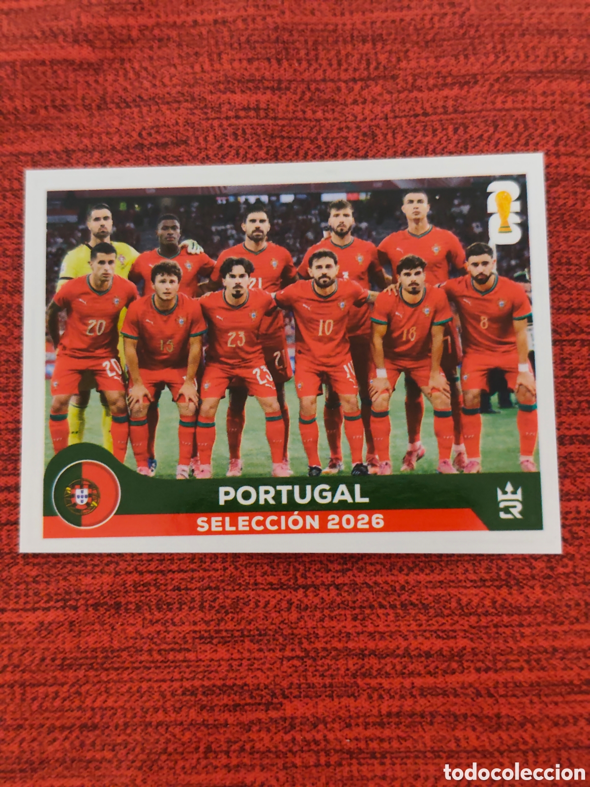 Figurine di Calcio: 477 CRISTIANO RONALDO PORTUGAL SELECCI&Oacute;N MUNDIAL 2026 EDITORIAL TRES REYES
