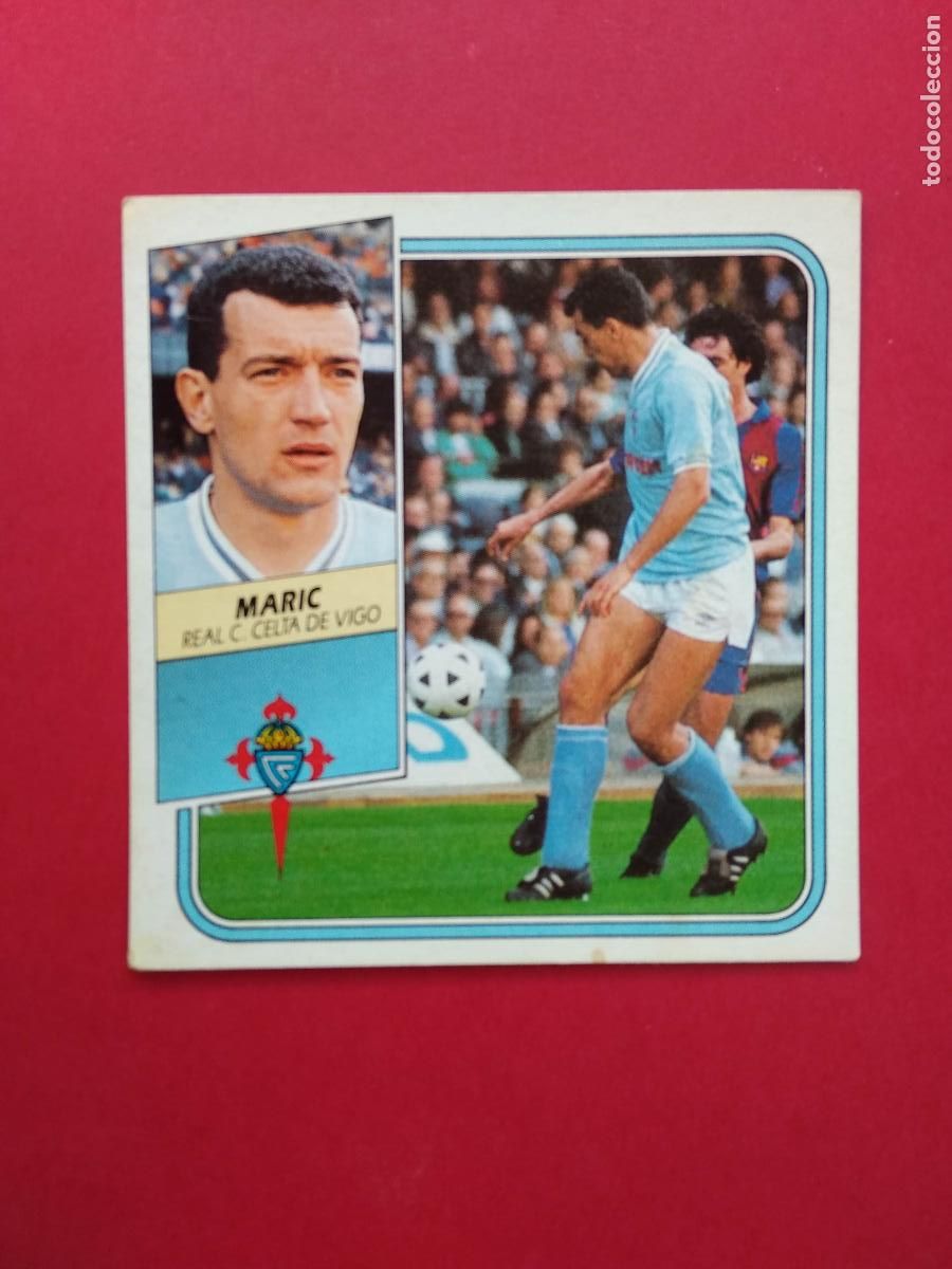 Cromos de f&uacute;tbol: EDICIONES ESTE LIGA 89 90 1989 1990 CROMO NUNCA PEGADO CELTA DE VIGO , MARIC