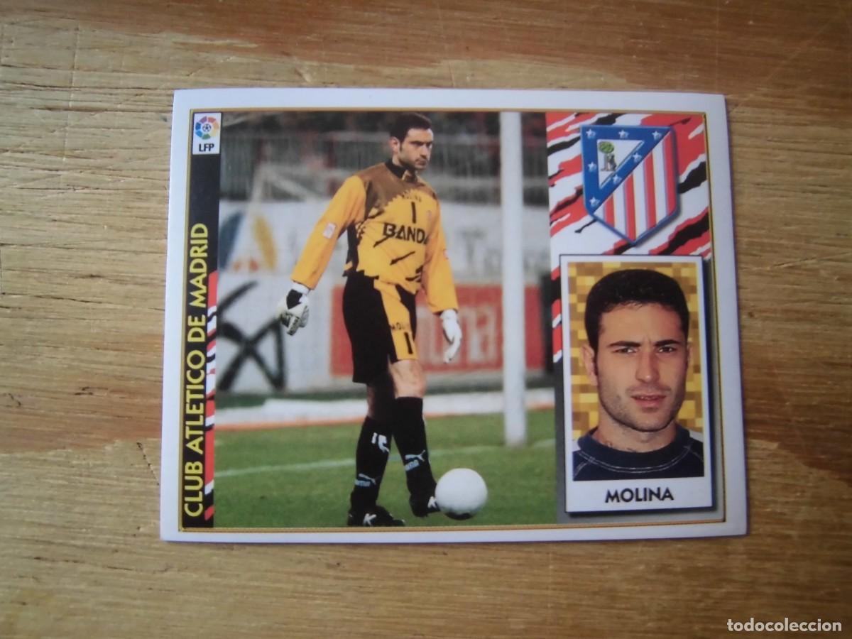 Cromos de f&uacute;tbol: MOLINA ATL&Eacute;TICO DE MADRID LIGA 97-98 COLECCIONES ESTE NUEVO DE SOBRE