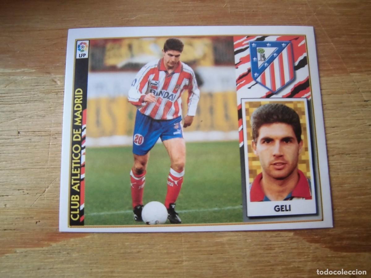 Cromos de f&uacute;tbol: GELI ATL&Eacute;TICO DE MADRID LIGA 97-98 COLECCIONES ESTE NUEVO DE SOBRE