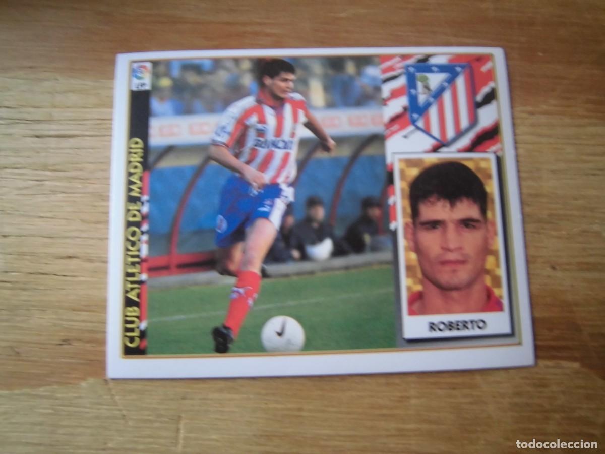 Football Stickers: ROBERTO ATL&Eacute;TICO DE MADRID LIGA 97-98 COLECCIONES ESTE NUEVO DE SOBRE