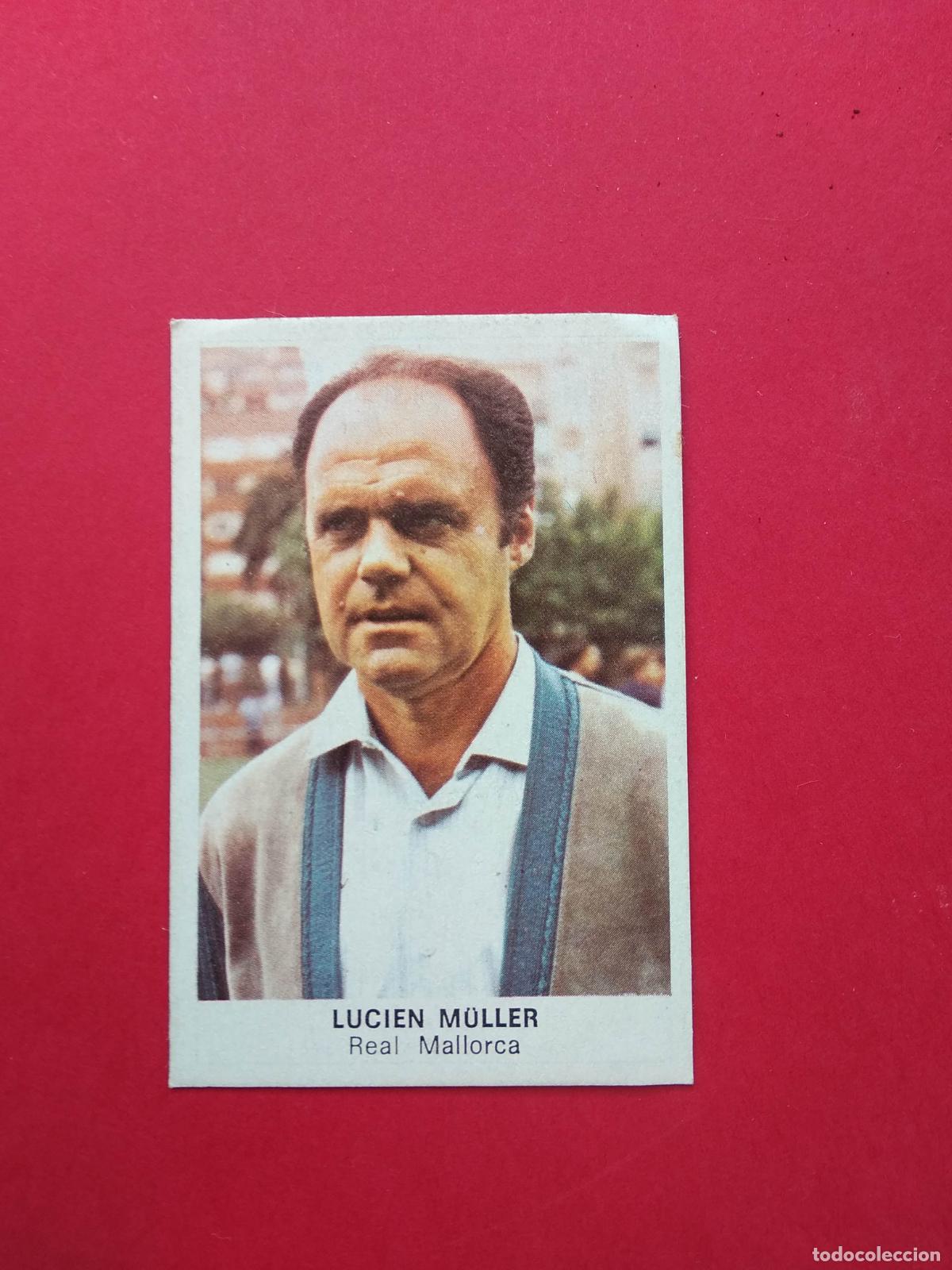 Football Stickers: CROMOS CANO FUTBOL 83 84 LIGA 1983 1984 CROMO DESPEGADO MALLORCA LUCIEN M&Uuml;LLER