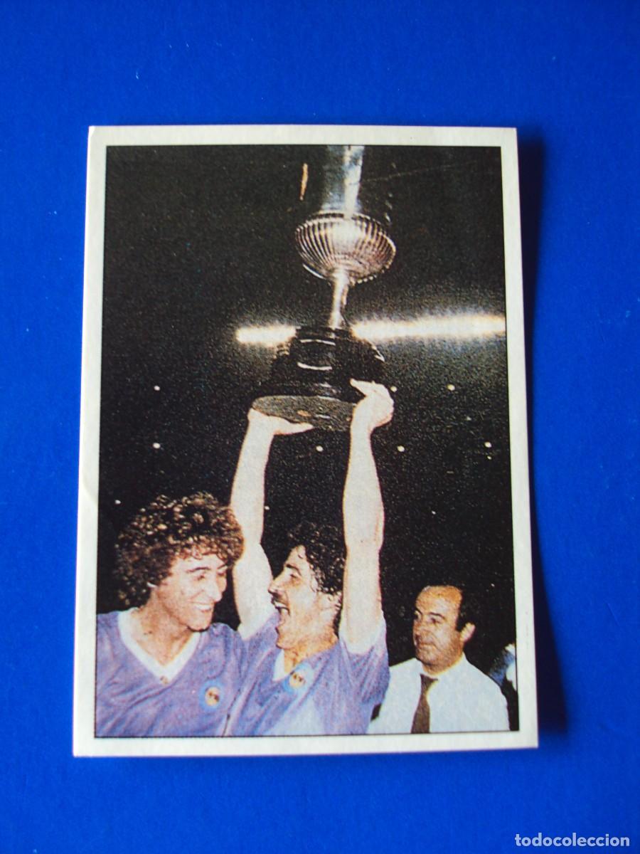 Figurine di Calcio: CROMO N&ordm; 82 CAMPE&Oacute;N DE COPA 1980 &Aacute;LBUM COLECCI&Oacute;N REAL MADRID 95 96 1995 1996 PANINI NUNCA PEGADO