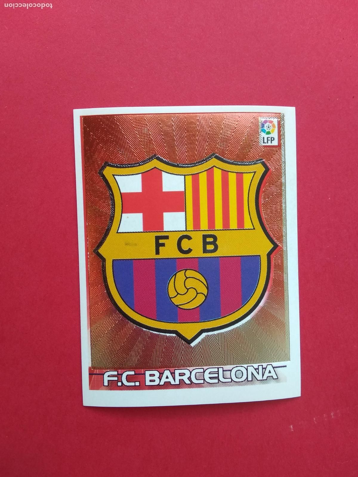 Football Stickers: PANINI SUPERLIGA DE ESTRELLAS 2003 2004 LIGA 03 04 NUNCA PEGADO BARCELONA N&ordm; 105 ESCUDO
