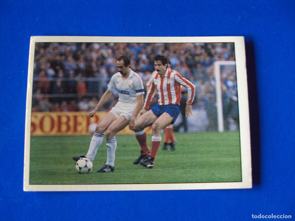 Figurine di Calcio: CROMO N&ordm; 84 STIELIKE VS AT MADRID &Aacute;LBUM COLECCI&Oacute;N REAL MADRID 95 96 1995 1996 PANINI NUNCA PEGADO