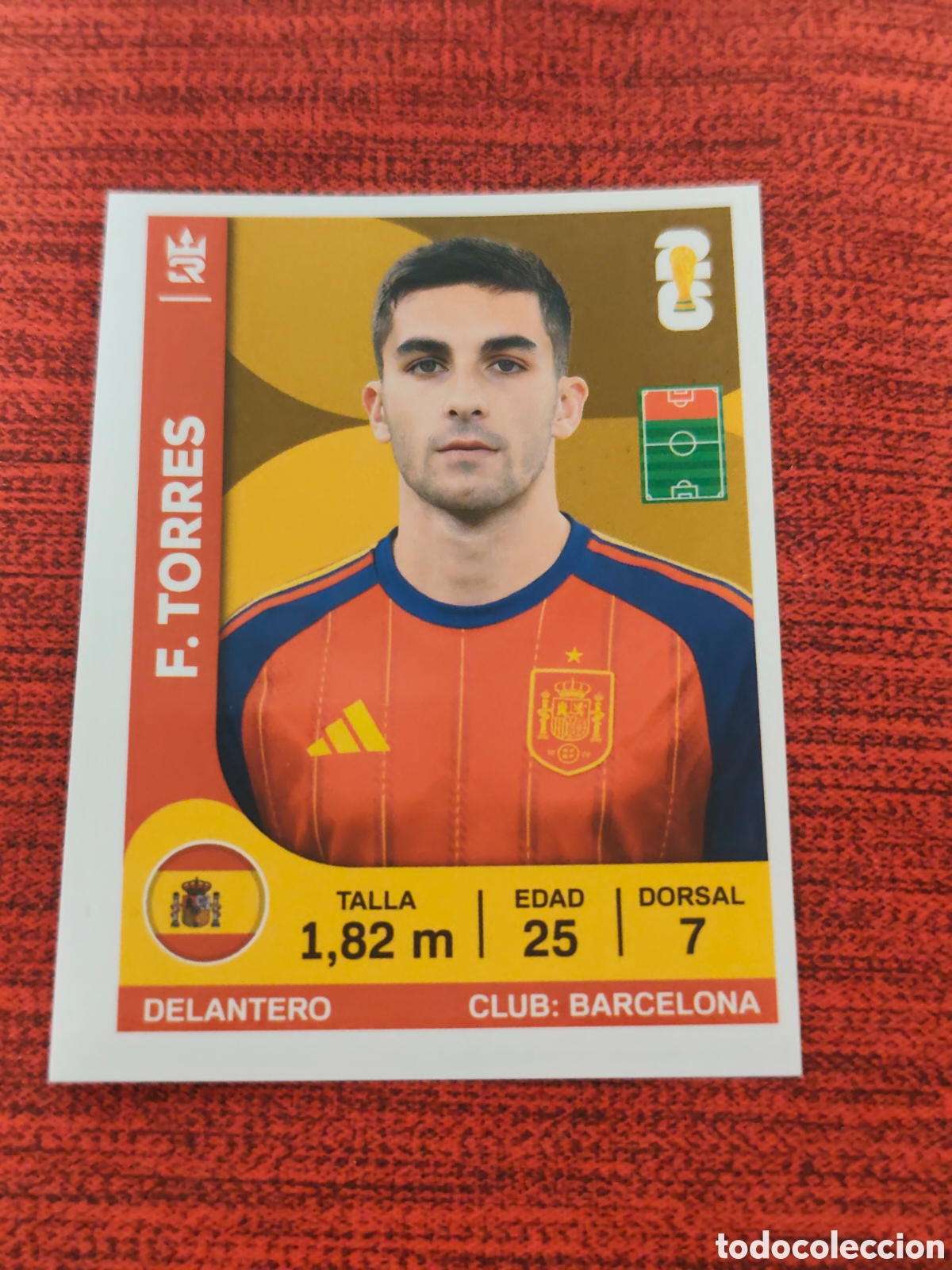 Figurine di Calcio: 351 FERRAN TORRES ESPA&Ntilde;A CAMPEONA MUNDIAL 2026 EDITORIAL TRES REYES