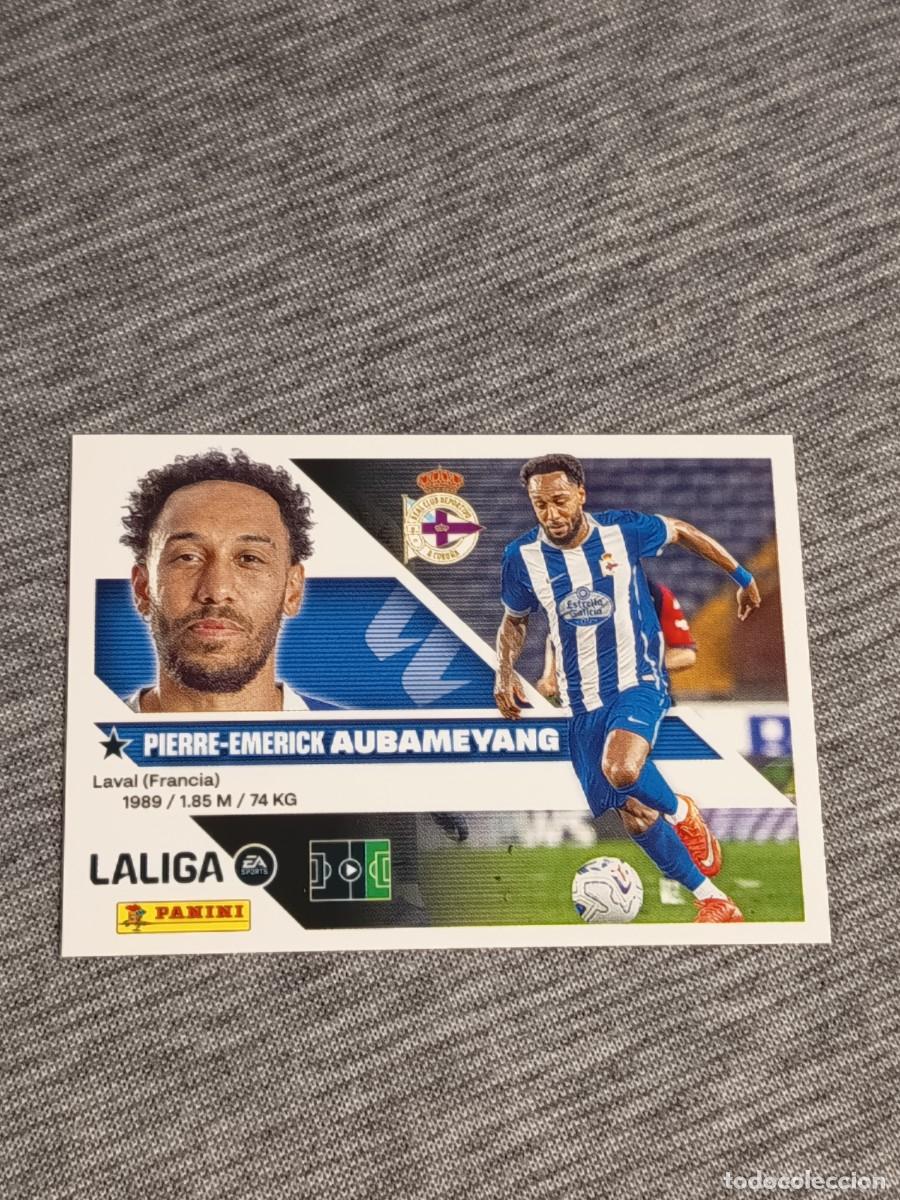 Cromos de f&uacute;tbol: Liga este 26 27 Panini AUBAMEYANG FICHAJE N&deg;12 DEPORTIVO DE LA CORU&Ntilde;A nuevo