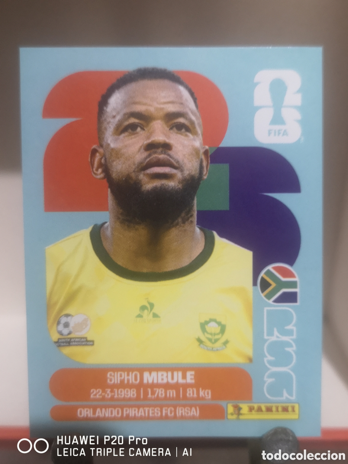 Cromos de f&uacute;tbol: FIFA WORLD CUP MUNDIAL 2026 MBULE - RSA 16