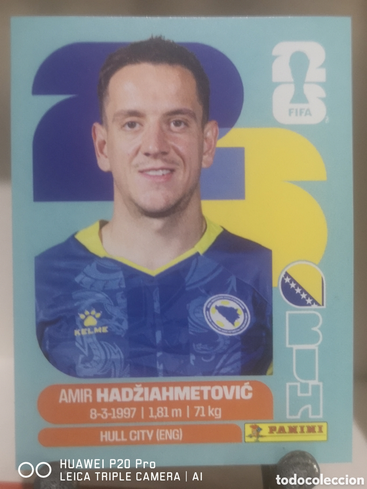 Cromos de f&uacute;tbol: FIFA WORLD CUP MUNDIAL 2026 HADZIAHMETOVIC - BIH 8