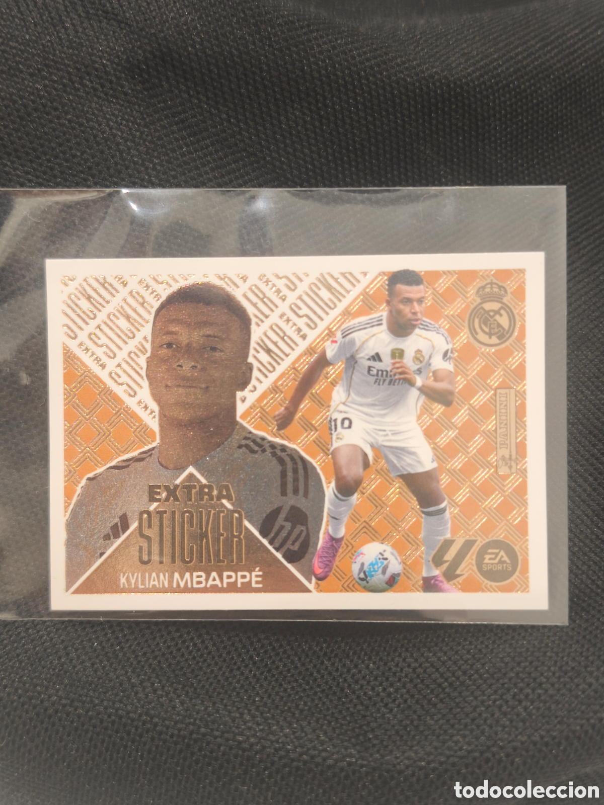 Cromos de f&uacute;tbol: Extra Sticker MBAPP&Eacute; Bronce Panini Liga Este 26/27