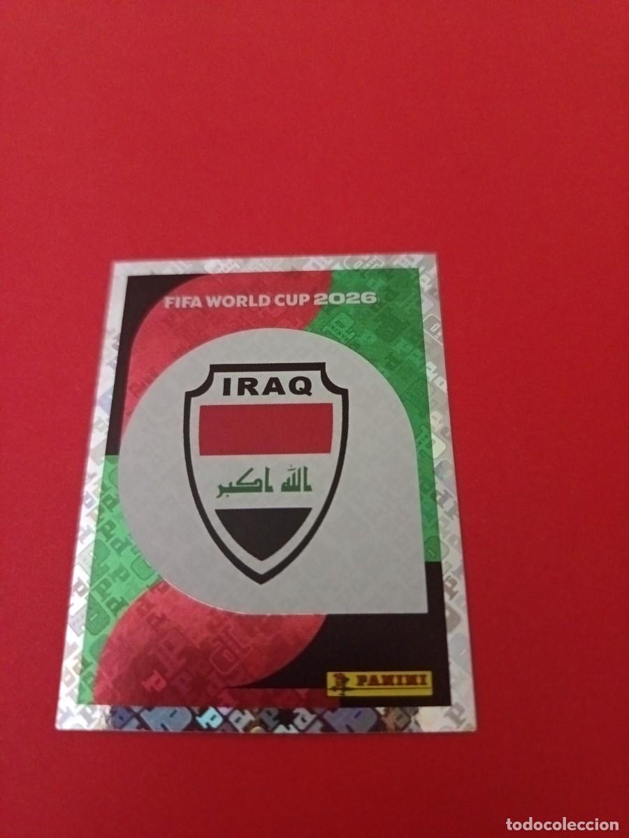 Cromos de f&uacute;tbol: CROMO MUNDIAL 2026 - IRAQ IRQ 1