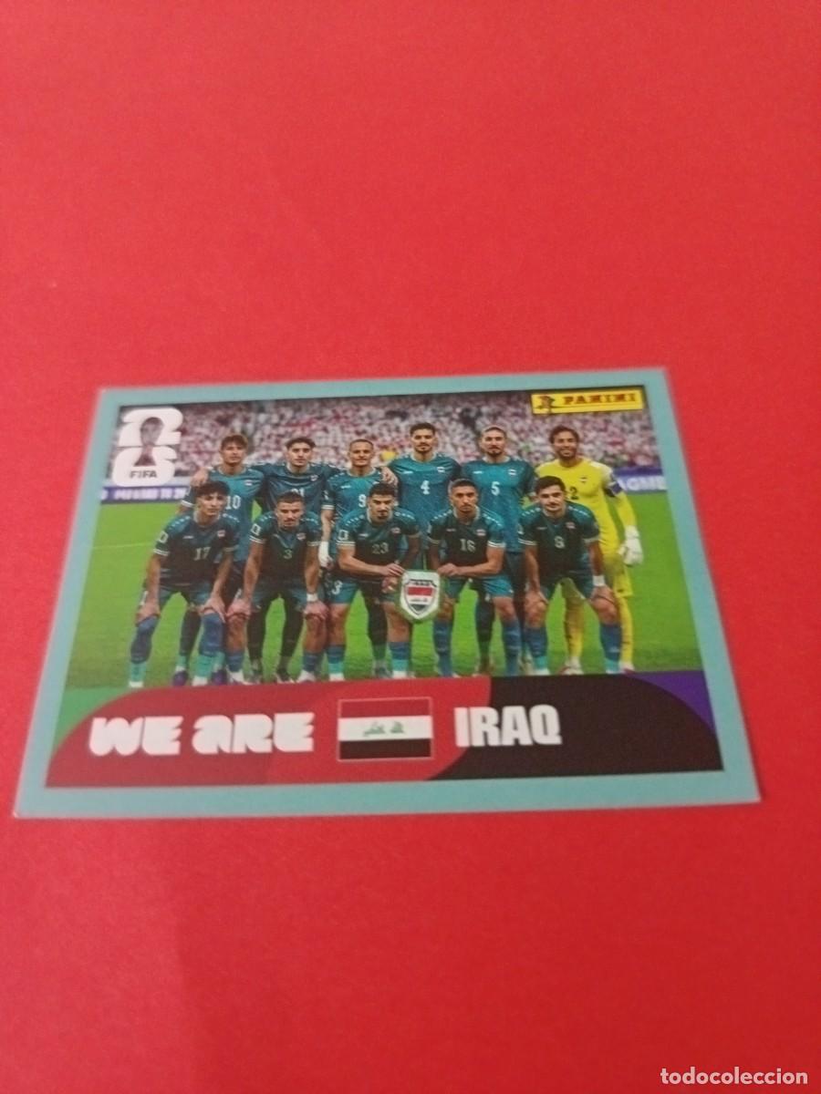 Cromos de f&uacute;tbol: CROMO MUNDIAL 2026 - IRAQ IRQ 13