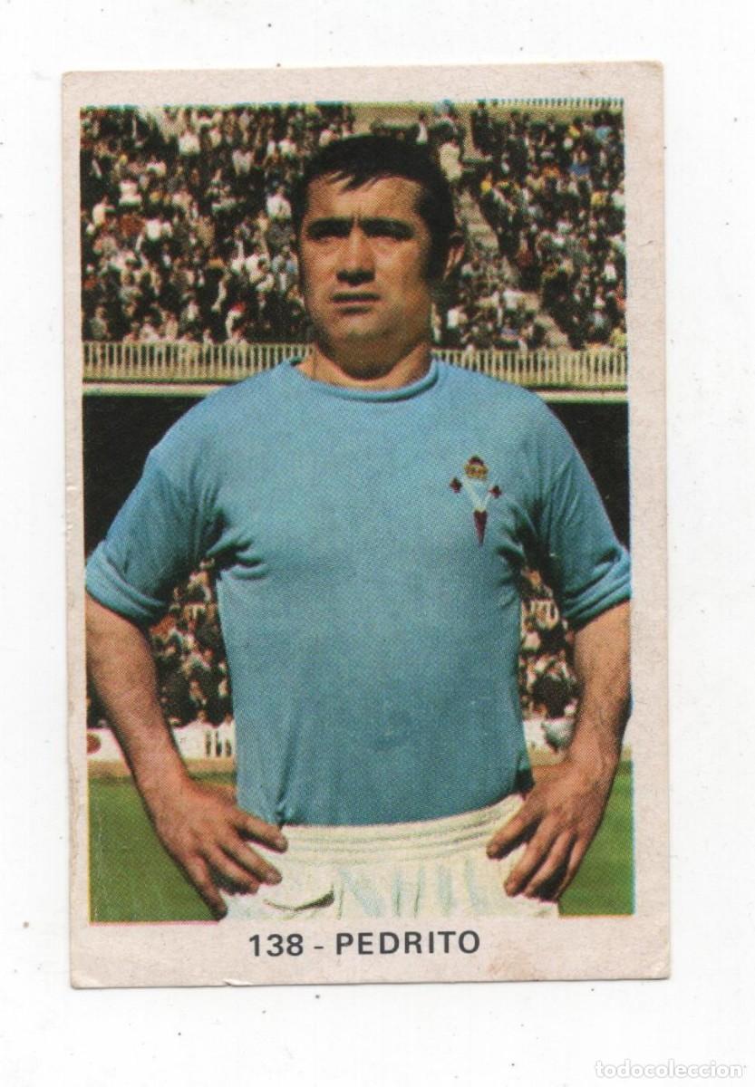 Figurine di Calcio: 138 PEDRITO CAMPEONATO NACIONAL DE LIGA 1971 EN BUEN ESTADO VER DOS CARAS