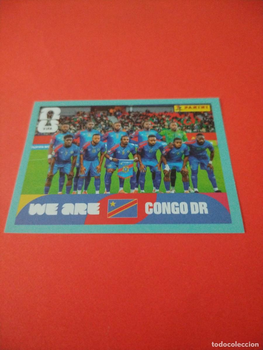 Cromos de f&uacute;tbol: CROMO MUNDIAL 2026 - CONGO COD 13