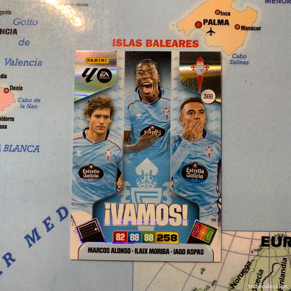 Cromos de f&uacute;tbol: Vamos numero 366 del Celta cromo adrenalyn XL 25-26 2025-2026