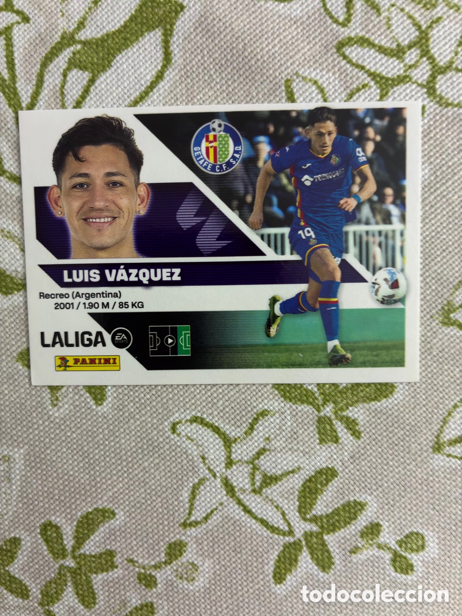 Cromos de f&uacute;tbol: Cromo Luis V&aacute;zquez N.&ordm; 19 (Getafe CF) - Colecci&oacute;n Liga 2026-27 Ediciones Este / Panini