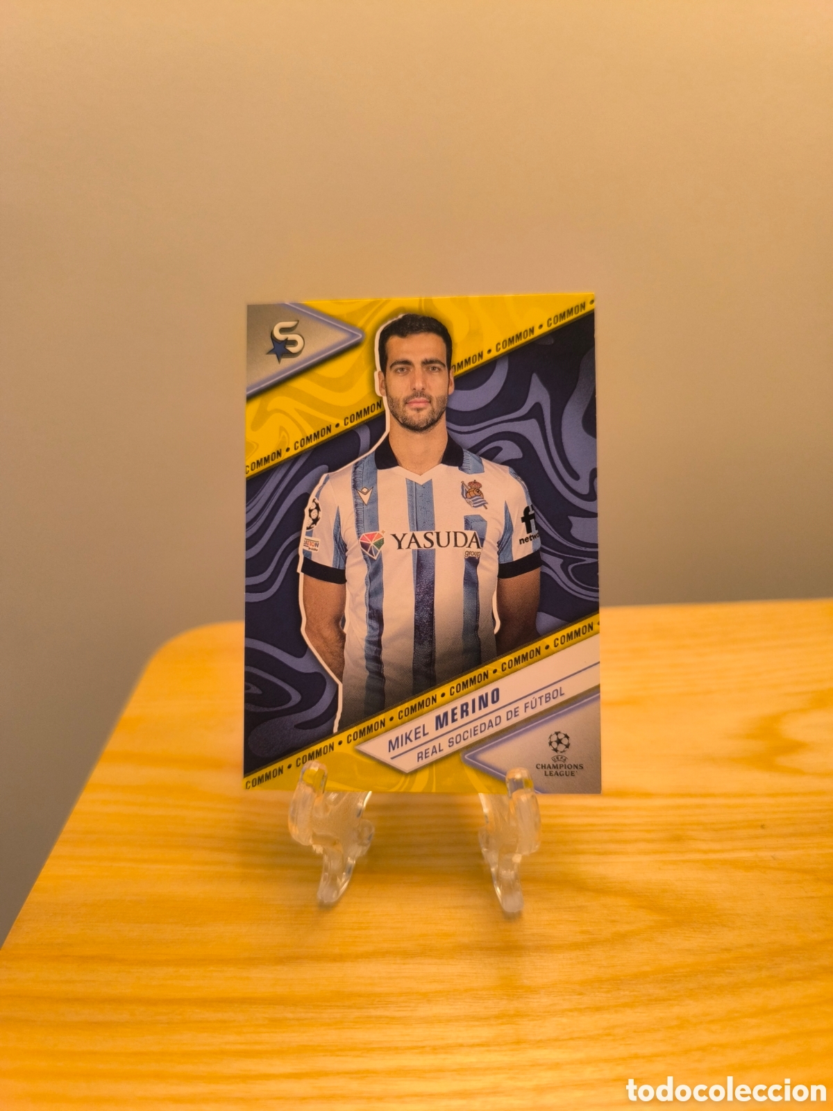 Fu&szlig;ball-Sticker: Mikel Merino Topps Superstar COMMON Real Sociedad