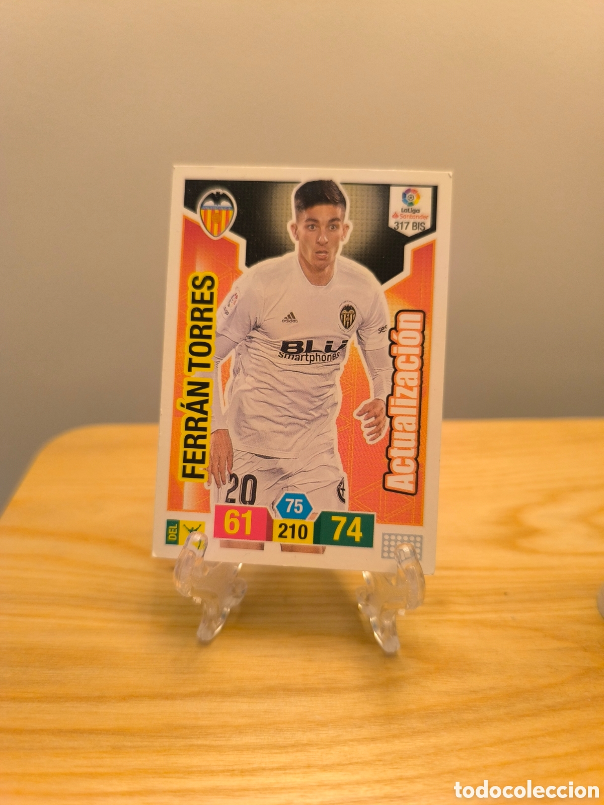 Cromos de f&uacute;tbol: Ferran Torres Adrenalyn XL 2018-19 ACTUALIZACION