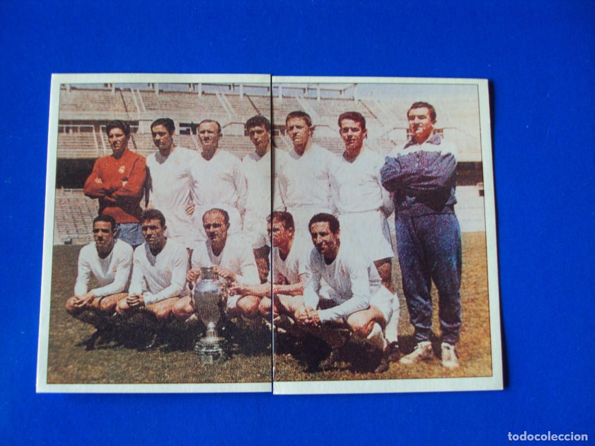 Fu&szlig;ball-Sticker: CROMOS N&ordm; 98 99 CAMPE&Oacute;N EUROPA 1960 &Aacute;LBUM COLECCI&Oacute;N REAL MADRID 95 96 1995 1996 PANINI NUNCA PEGADO